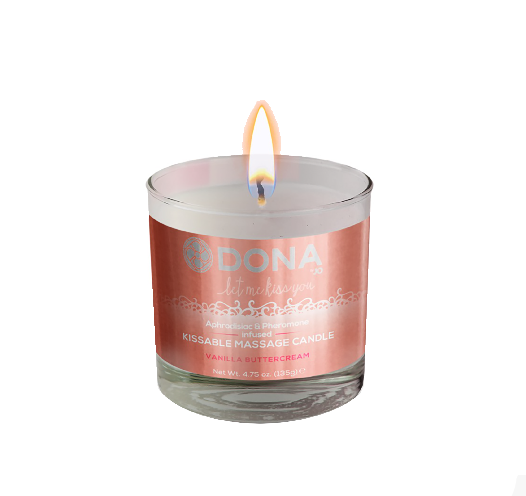 Массажная свеча Dona Kissable Massage Candle Vanilla Buttercream 125 мл (SO1539)
