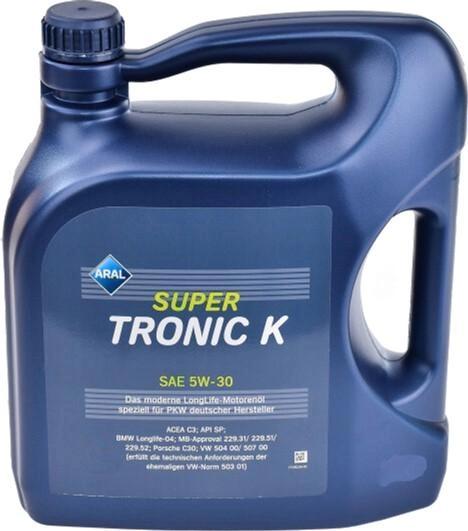 Масло Aral Super Tronic K 5W-30 синтетичне 4 л (685421685)