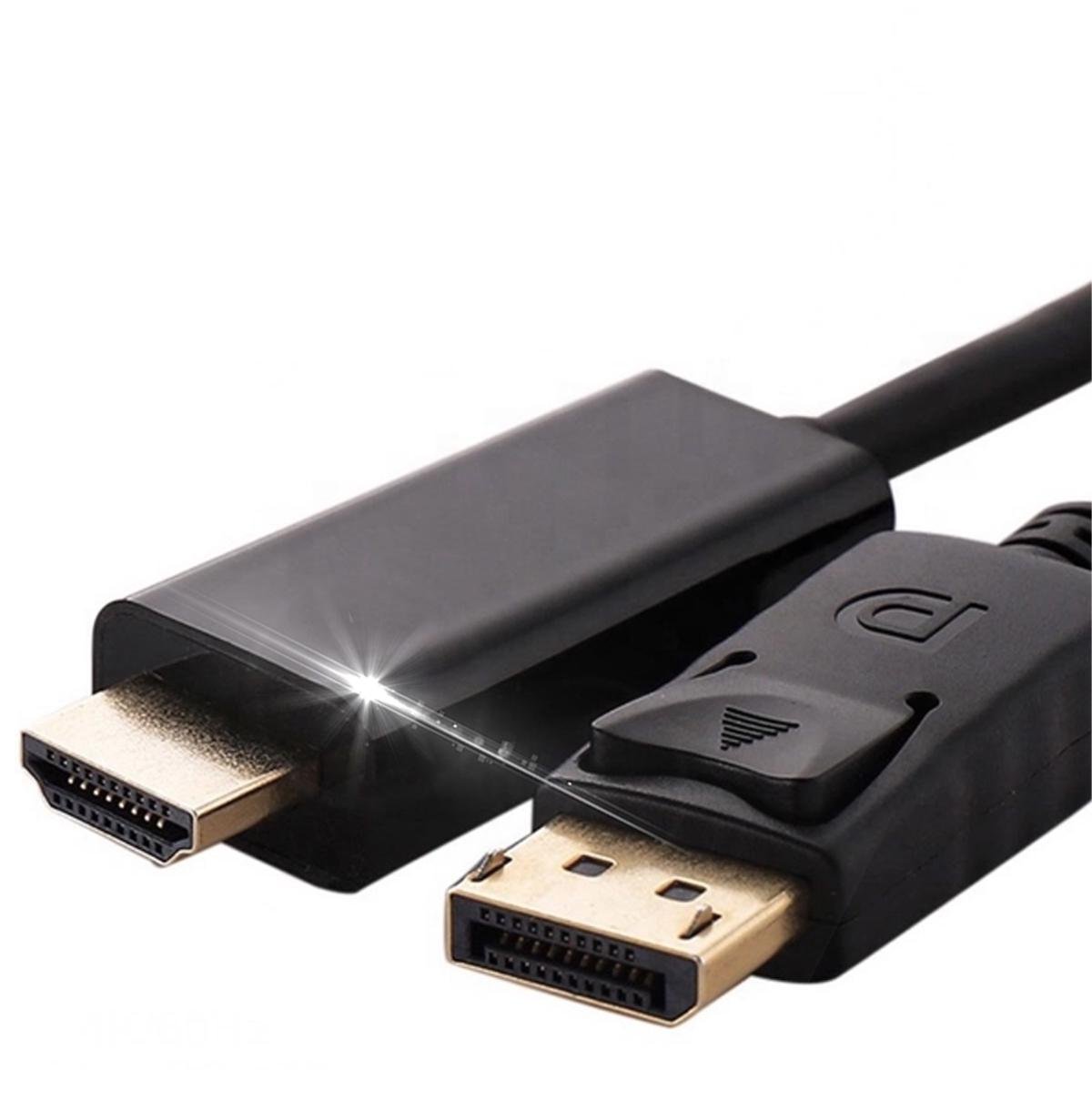 Кабель-перехідник Foxconn HDMI на Displayport для MacBook та ПК на TV (337845319) - фото 1