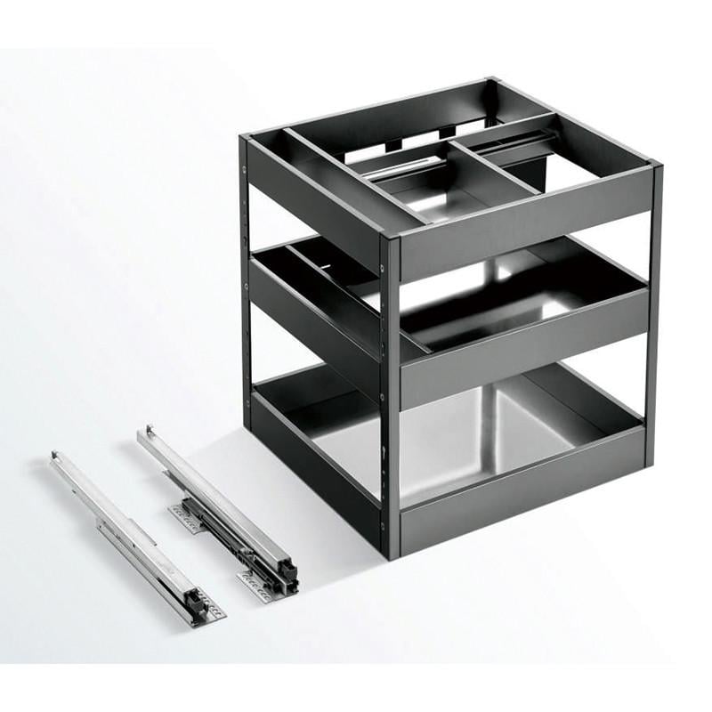 Карго Muller Lily нижнее с доводчиком 400 мм Графит (162689)