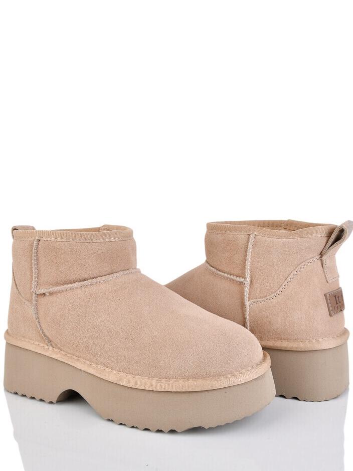 Замшевые угги на овчине ITTS AN821-26 р. 40 Молочный