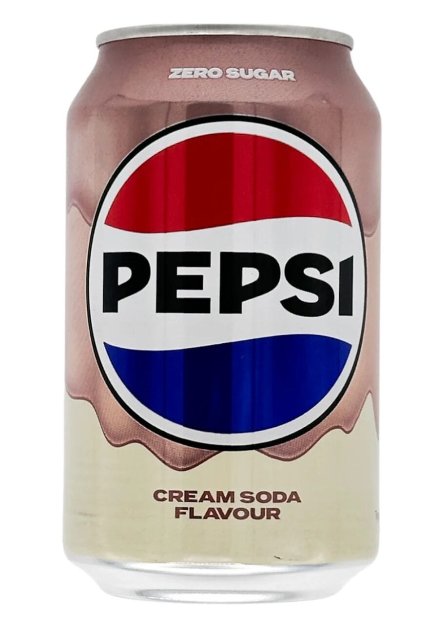 Газований напій Pepsi Cream Soda Zero Sugar 330 мл (2621317721)