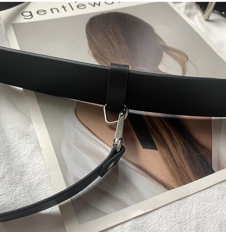 Портупея с пряжкой Черный - фото 8