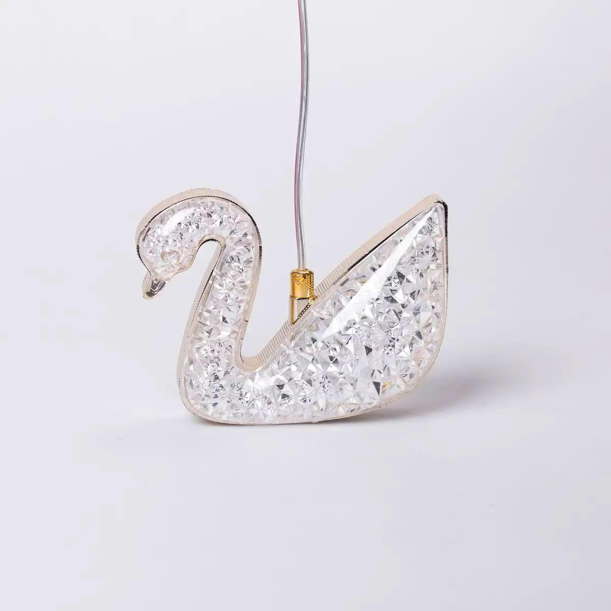 Гирлянда-штора с фигурками Сваровски 6 ламп 3 м Теплый желтый свет (5300) - фото 11 Гирлянда-штора с фигурками Сваровски 6 ламп 3 м Теплый желтый свет (5300) - фото 11