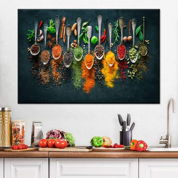 Картина KIL Art Пряный вкус Индии 81x54 см (1)