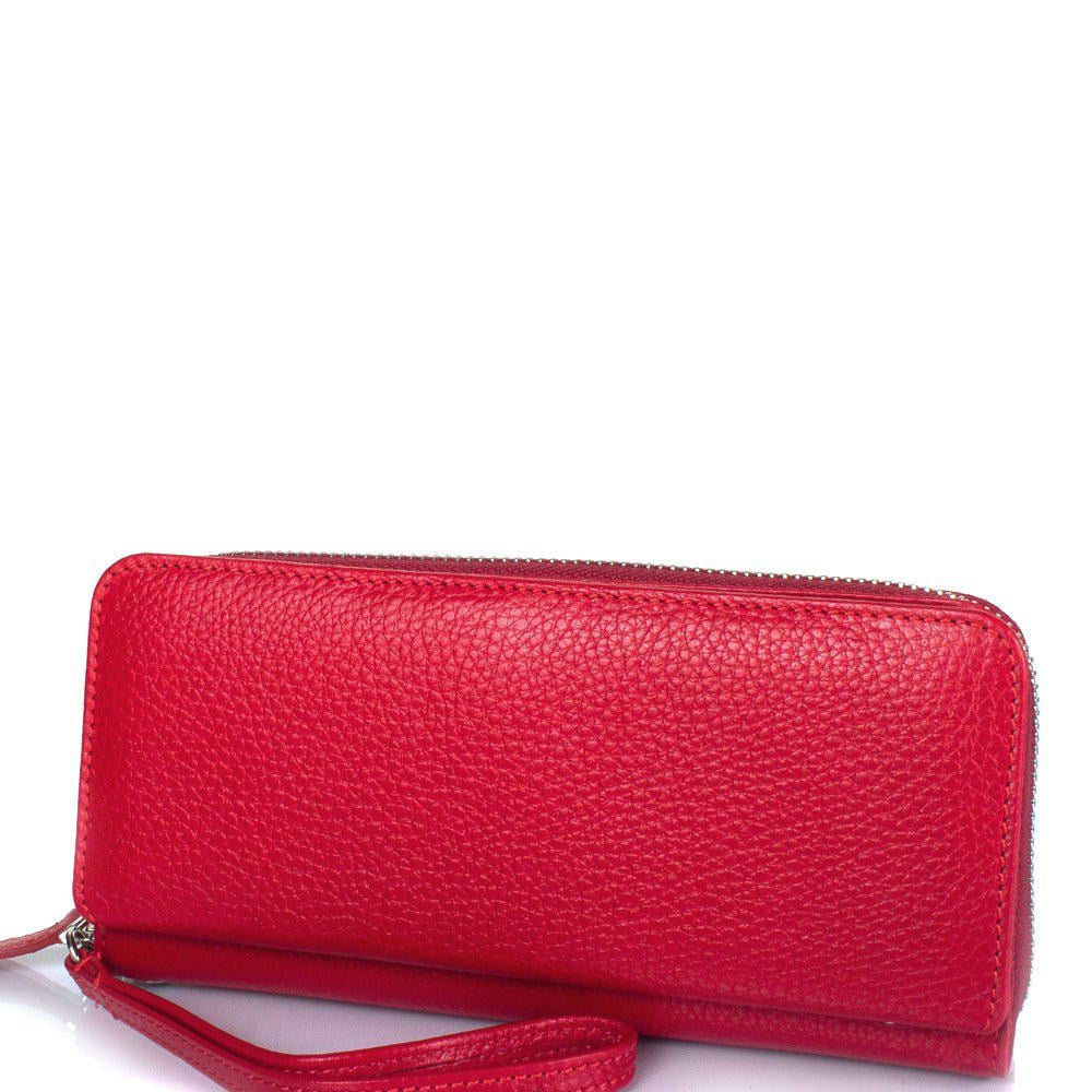 Кошелек женский кожаный CANPELLINI 8431 Красный