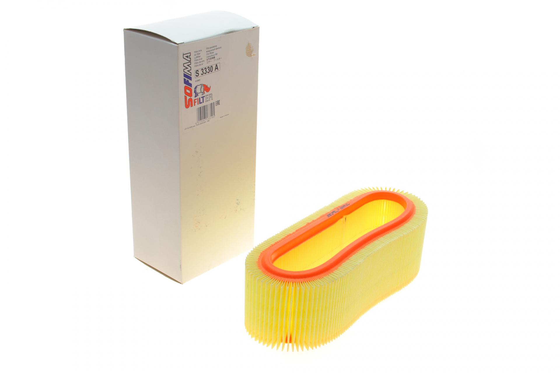 Фільтр повітряний SOFIMA для Ford Transit 1,6-2,5D 85-94- (S 3330 A)