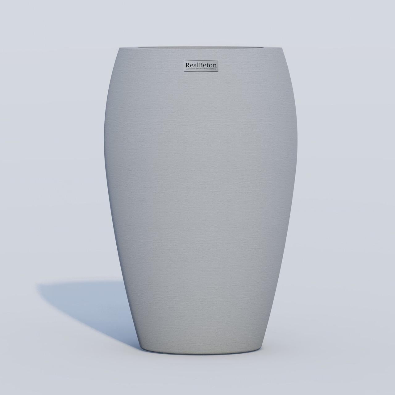 Вазон бетонный Ленора 670x430 мм Серый (1922300383)