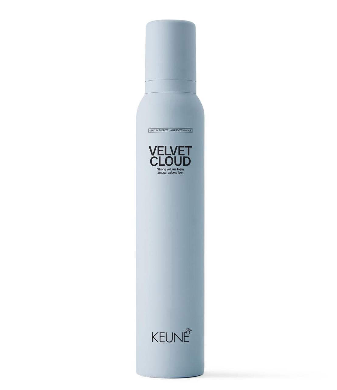 Пена крепкая Keune для создания объема Velvet Cloud 200 мл Пена крепкая Keune для создания объема Velvet Cloud 200 мл