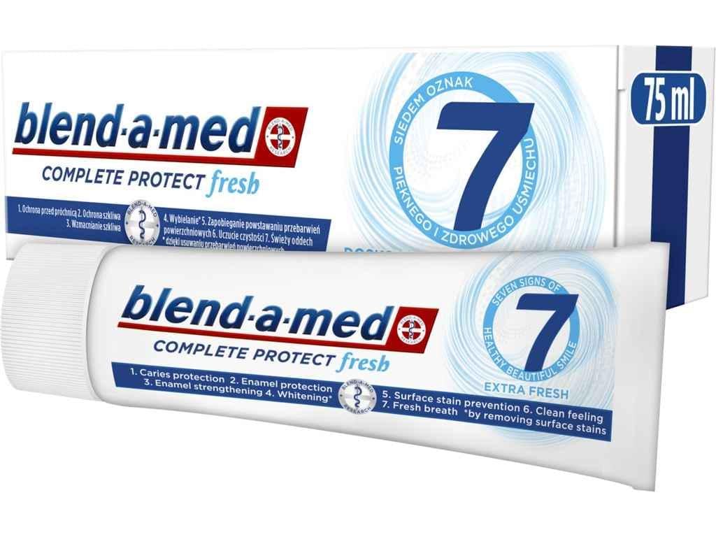 Зубная паста Blend-a-Med Complete Protect 7 Экстрасвежесть 75 мл (960093) Зубная паста Blend-a-Med Complete Protect 7 Экстрасвежесть 75 мл (960093)