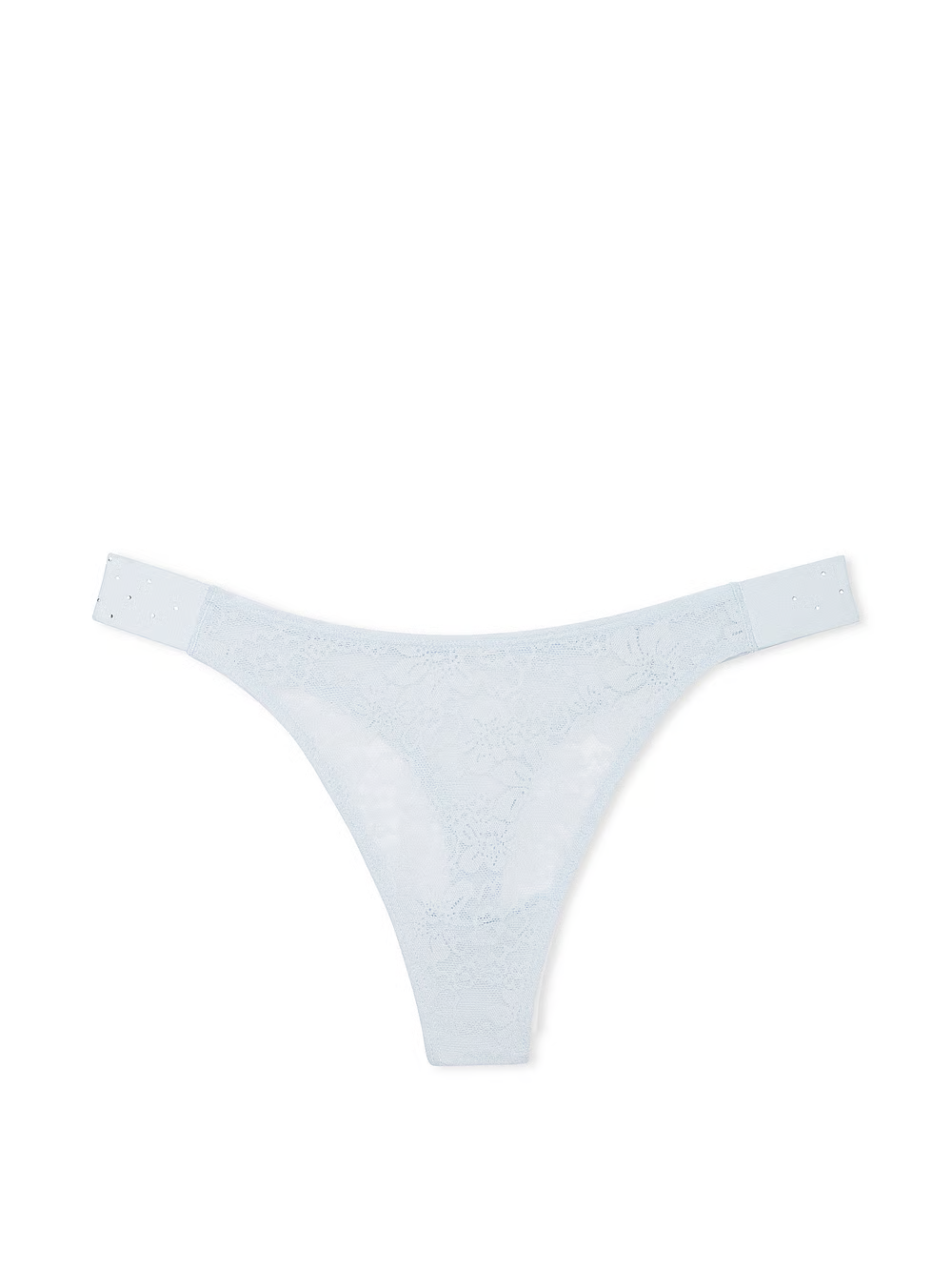 Труси Victoria's Secret Bling Lacie Logo Scoop Thong S Блакитний (28768992)