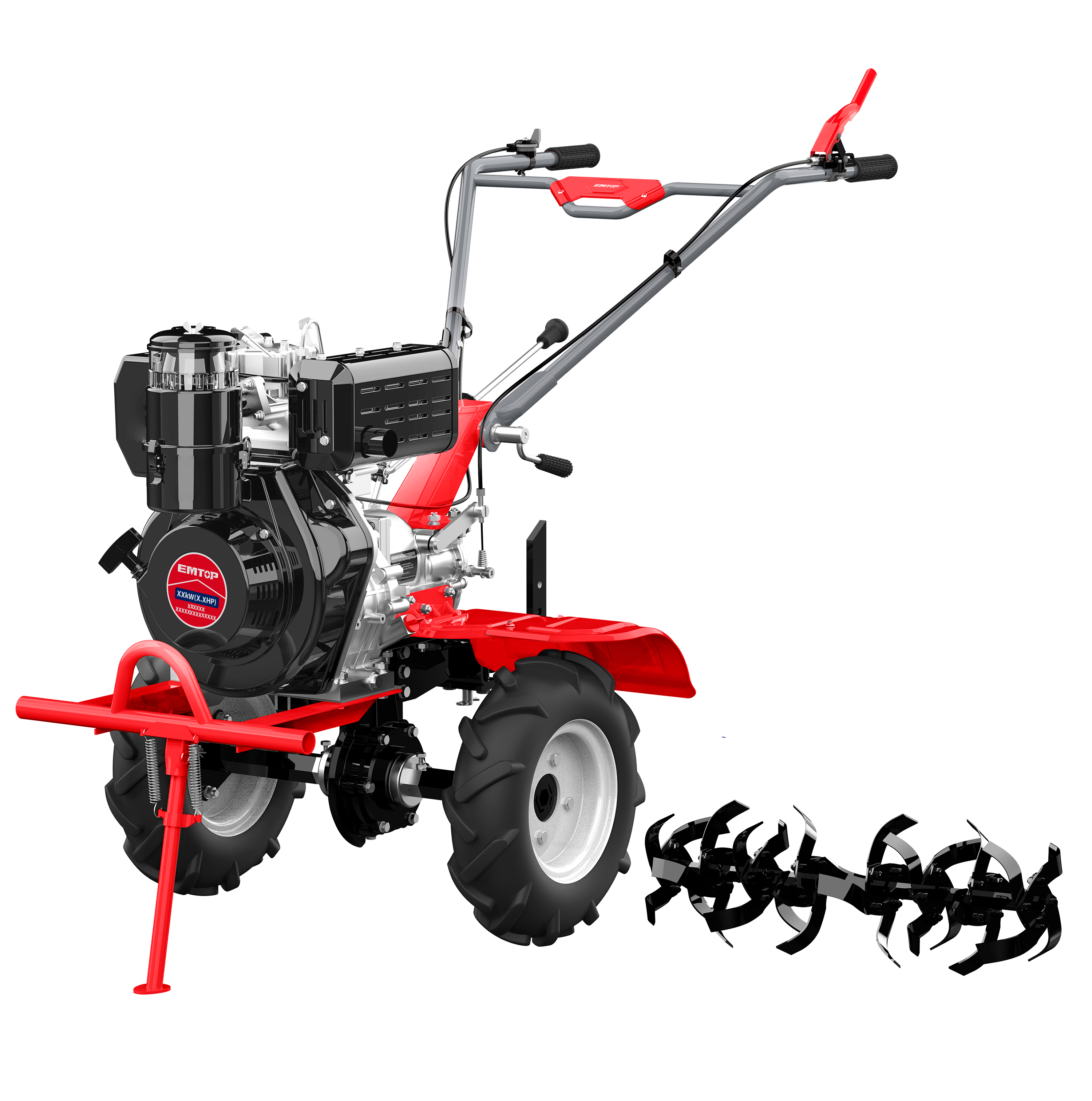 Культиватор дизельный EMTOP ETLR1353