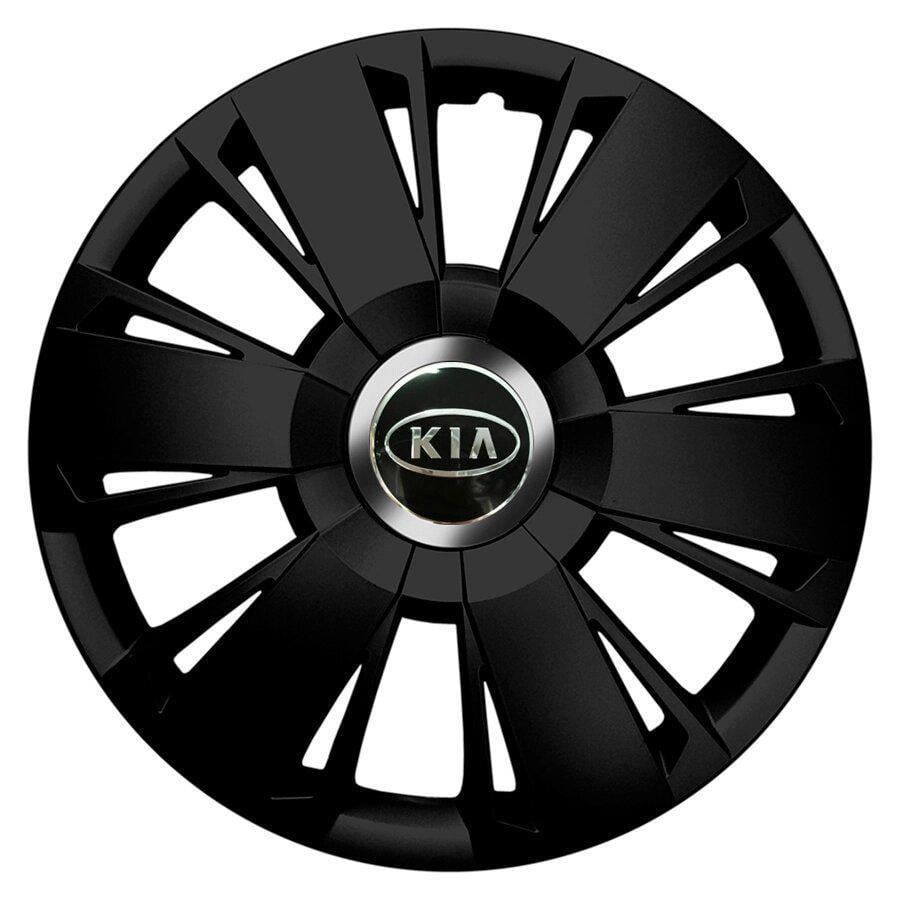 Комплект колпаков JAWOPLAST Sportivo R15 для KIA 4 шт. Black (28434572)