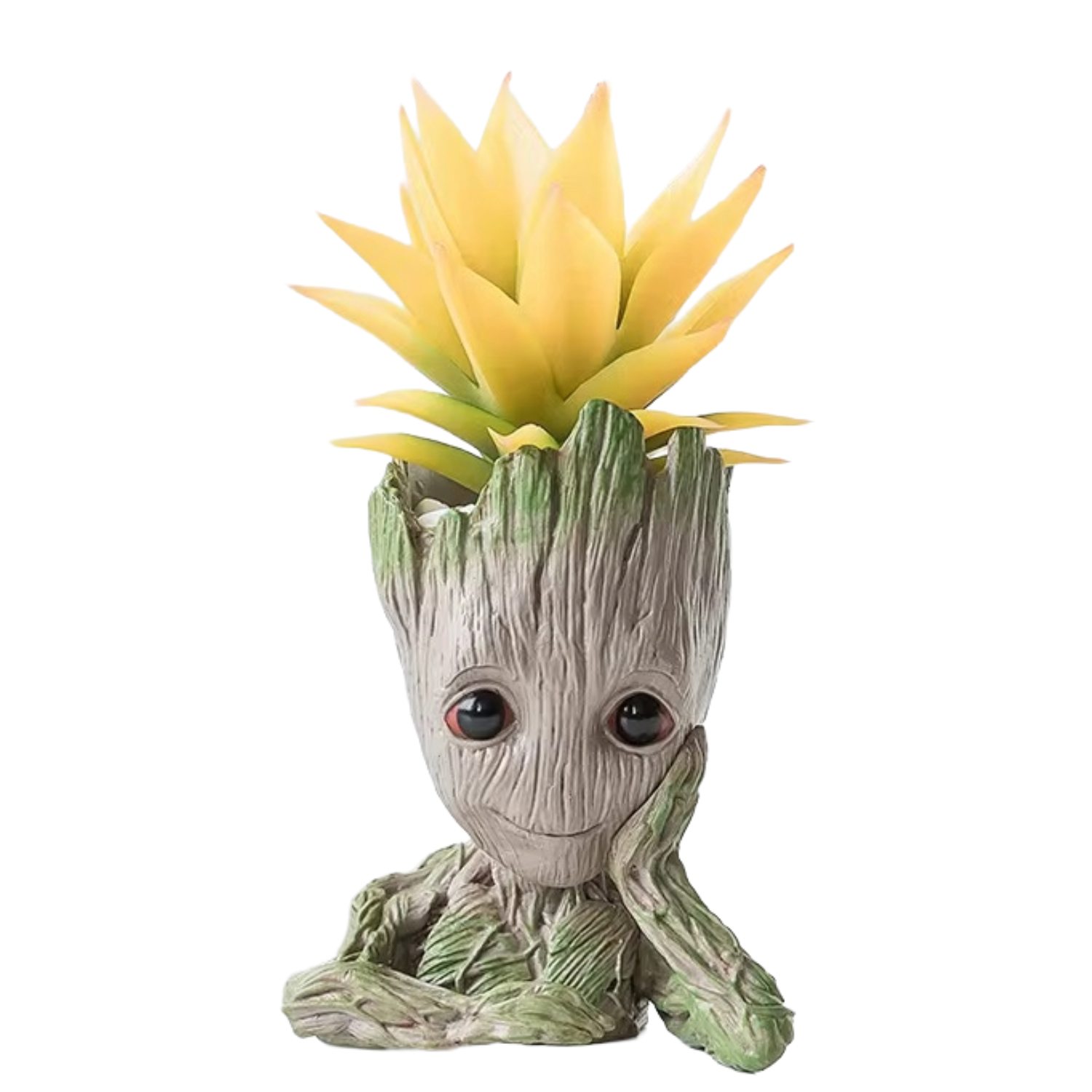 Горшок милый для цветов и канцелярии малыш грут из стражей галактики 15 см