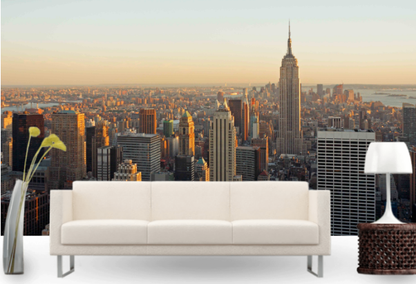 Фотообои флизелиновые для спальни/зала/кухни моющиеся Нью-Йорк - фото 5
