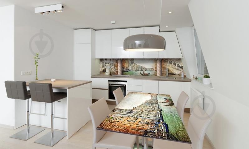 Наклейка виниловая на стол Zatarga «Венецианский Канал» 600х1200 мм Z180616st Наклейка виниловая на стол Zatarga «Венецианский Канал» 600х1200 мм Z180616st