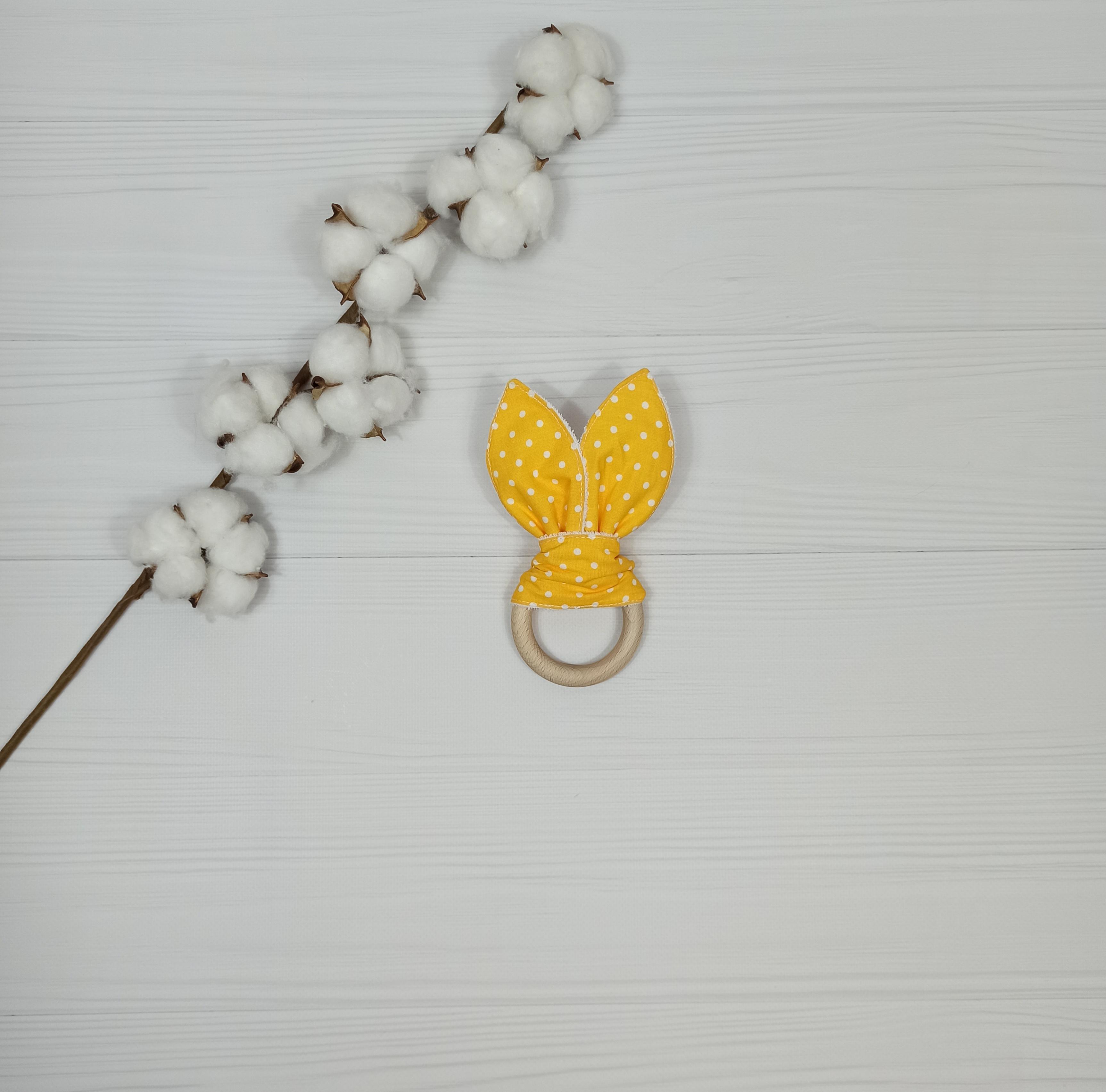 Подарочный набор a.l.babybox Белый горох на желтом (20868706) - фото 6