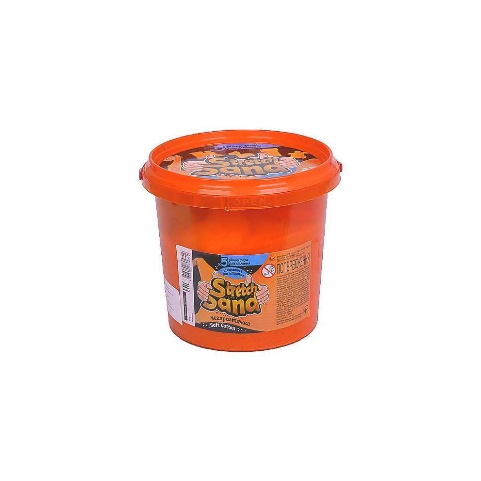 Креативна творчість Danko Toys Stretch Sand STS-01-01U 700 г Помаранчевий (RLT33062s43682)
