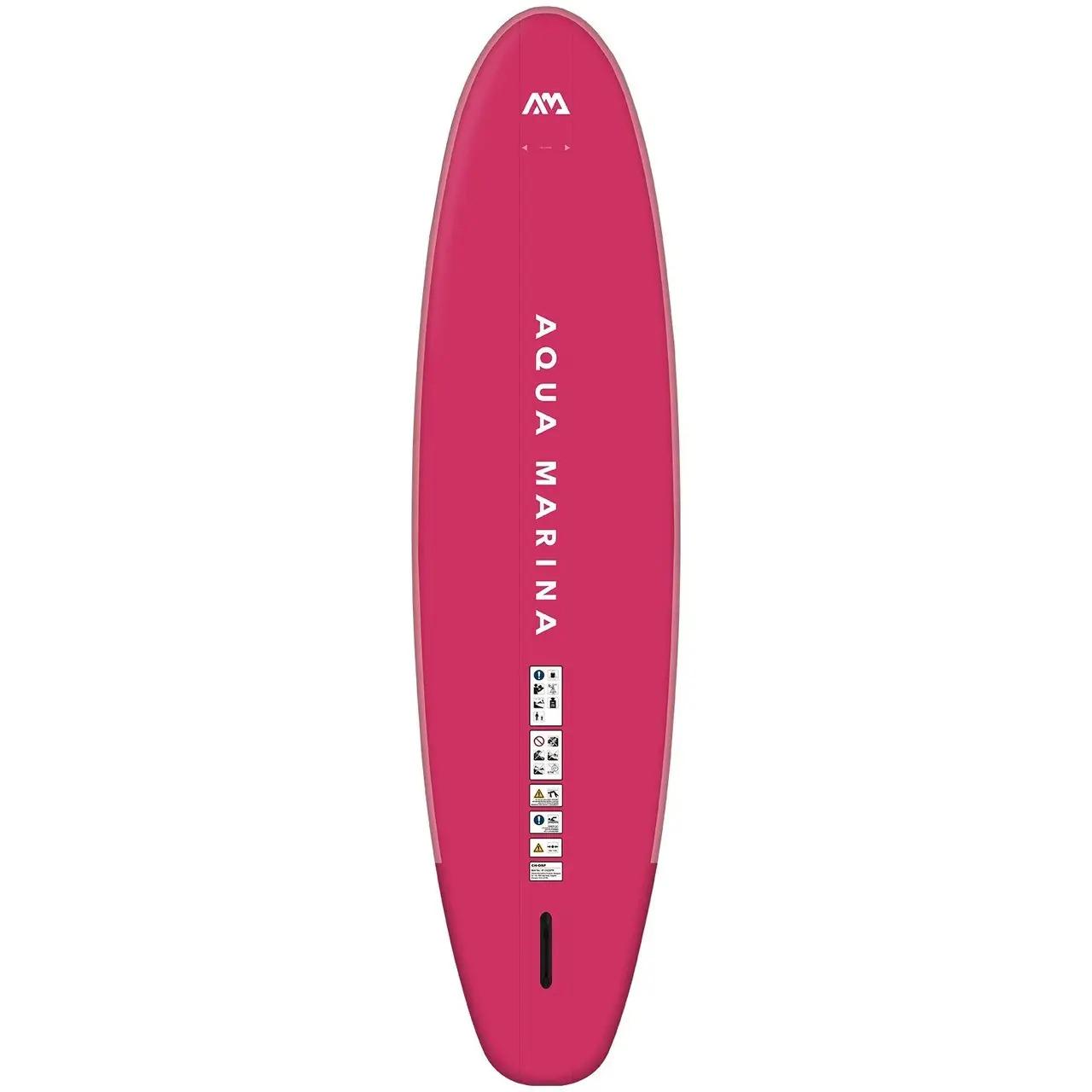 SUP-дошка надувна Aqua Marina Coral Raspberry BT-23COPR універсальна 10,2" (19423250) - фото 3