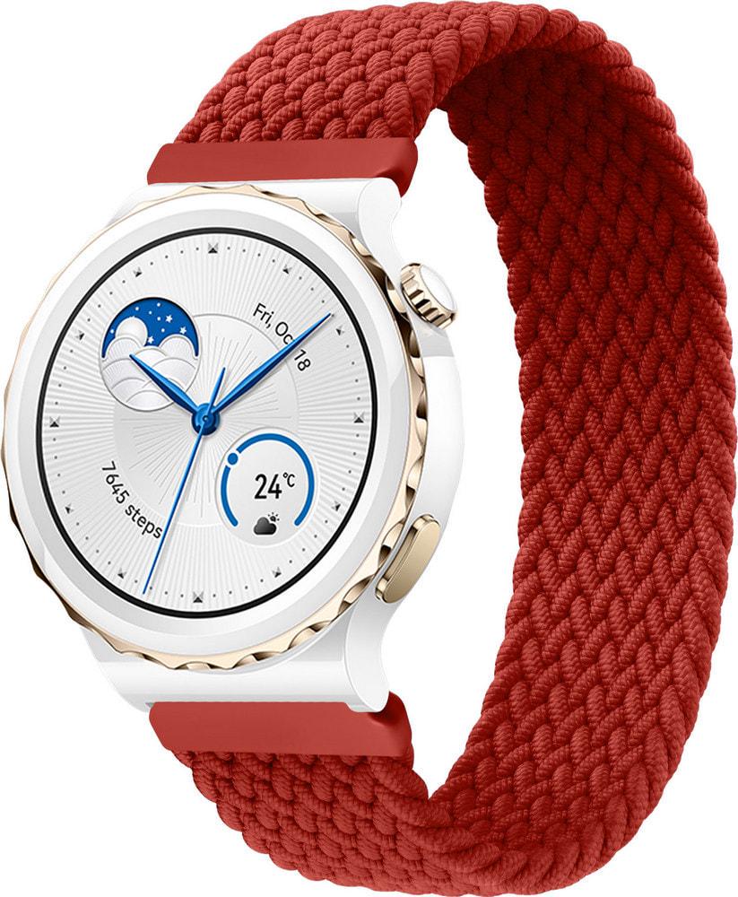 Ремінець Solo Loop для Huawei Watch GT3 Pro 43 мм 145 мм Red (38332-2D) Ремінець Solo Loop для Huawei Watch GT3 Pro 43 мм 145 мм Red (38332-2D)