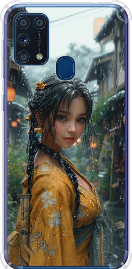 Чехол на Samsung Galaxy M31 M315F Anime-girl (6133sp-1907-42517)