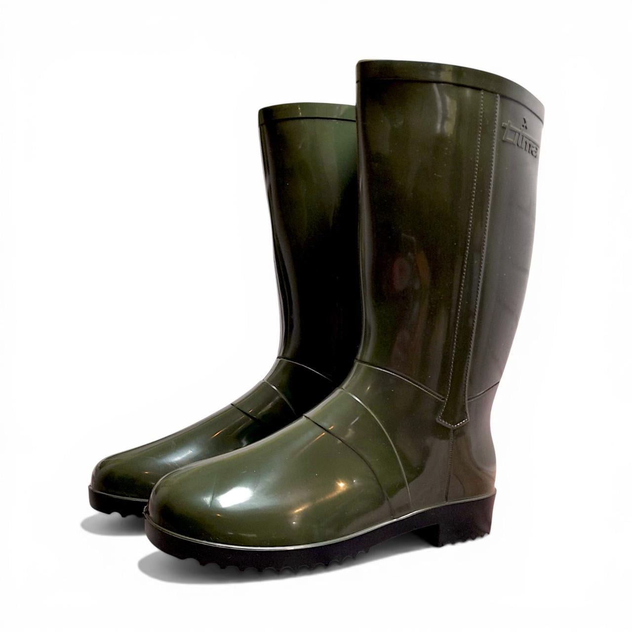 Чоботи гумові жіночі Litma р. 39/40 26 см Хакі (3001882408)