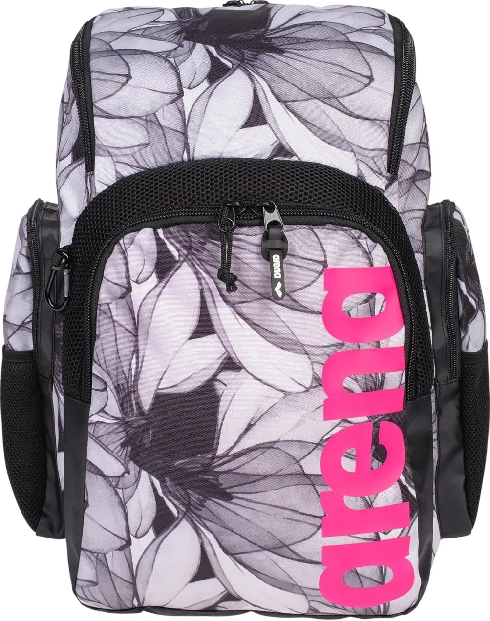 Рюкзак женский Arena SPIKY III BACKPACK 35 ALLOVER 35L Серо-розовый (006273-128)