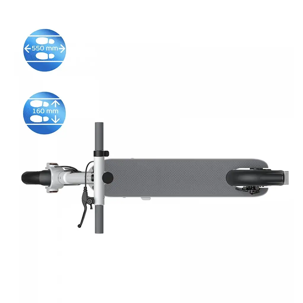 Электросамокат OKAI ES10-NEON 9" 300 600 W 7,8Ah 30km 25km/h 20% NFC App 15 кг Lite White - фото 6