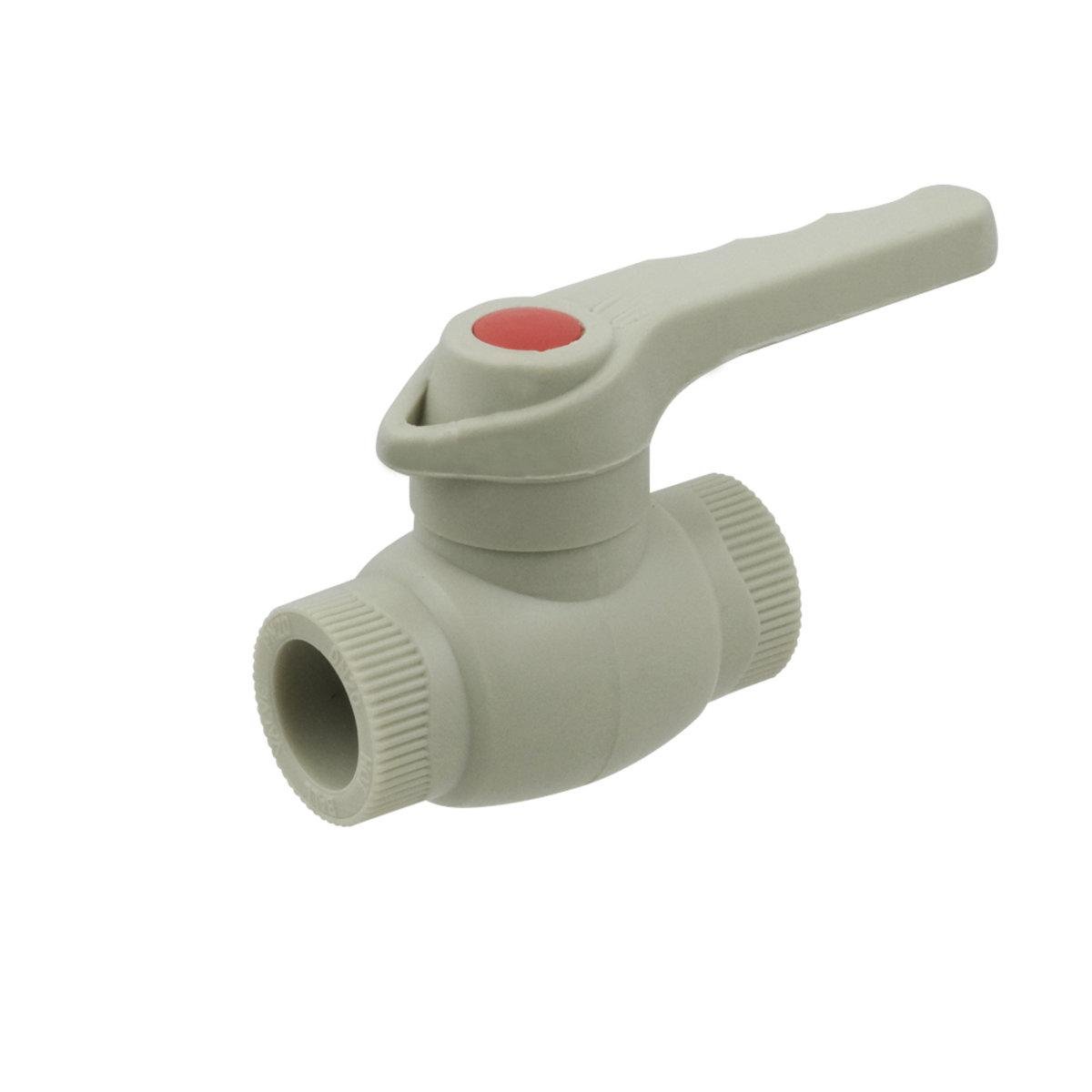 Кран кульовий Еко PPR під пайку 50 мм