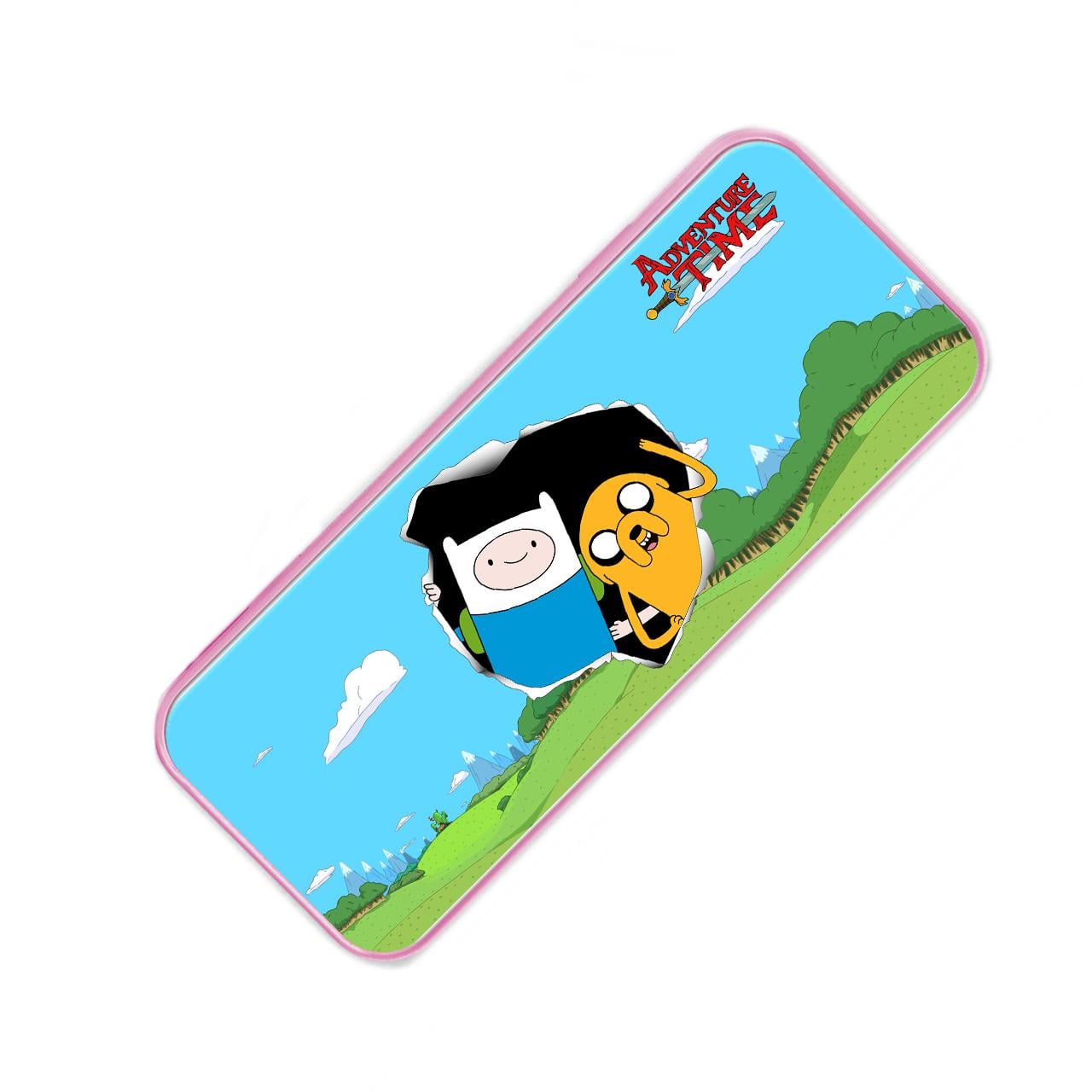 Пенал школьный Финн и Джейк пес Adventure Time Розовый (34408-1581-PK-1)