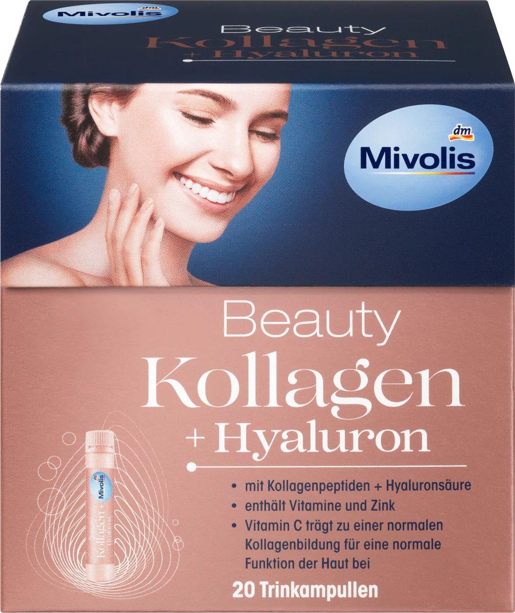 Колаген рідкий Mivolis Beauty Kollagen з Hyaluron 20 ампул 25 мл (13770853)