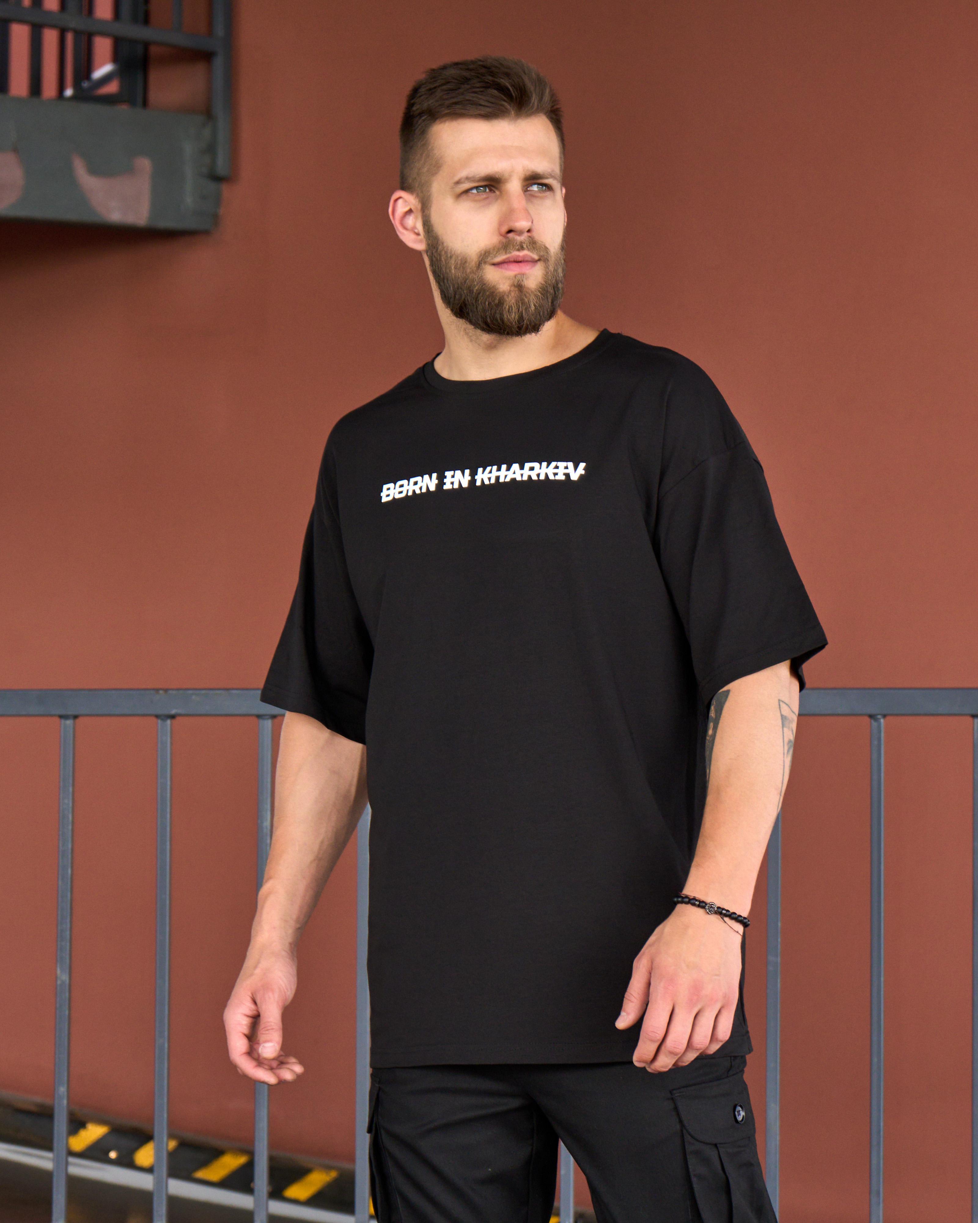 Футболка Red and Dog Oversize Born S Black