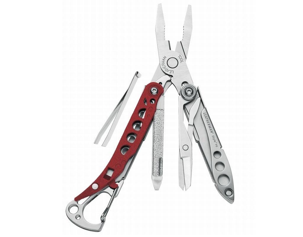 Мультитул Leatherman Style PS 8 инструментов Красный (831866)