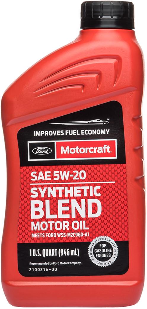 Масло моторное Ford Motorcraft 5W-20 Synthetic Blend 0,946 л (460)