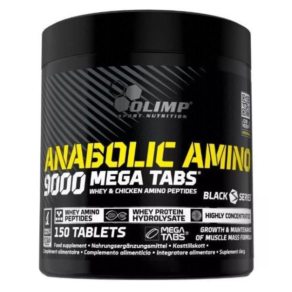 Аминокомплекс для спорта Olimp Nutrition Anabolic Amino 9000 150 табл. (000027089)