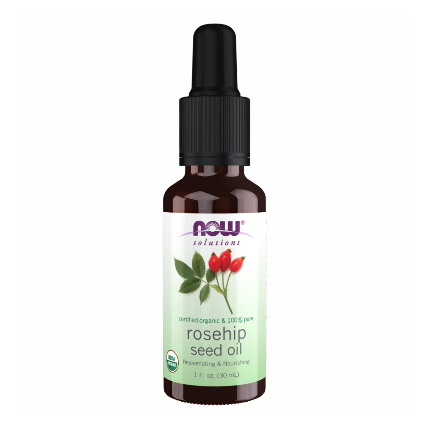 Натуральная добавка Organic Rose Hip Seed Oil 30 мл (2022-10-1377)