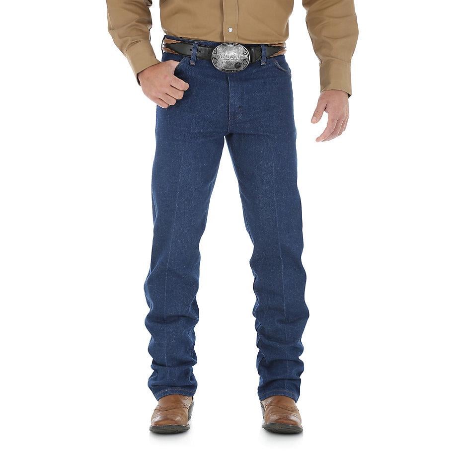 Джинси чоловічі Wrangler Cowboy Cut Fit Prewashed Indigo W32 L34 (13mwzpw) - фото 1