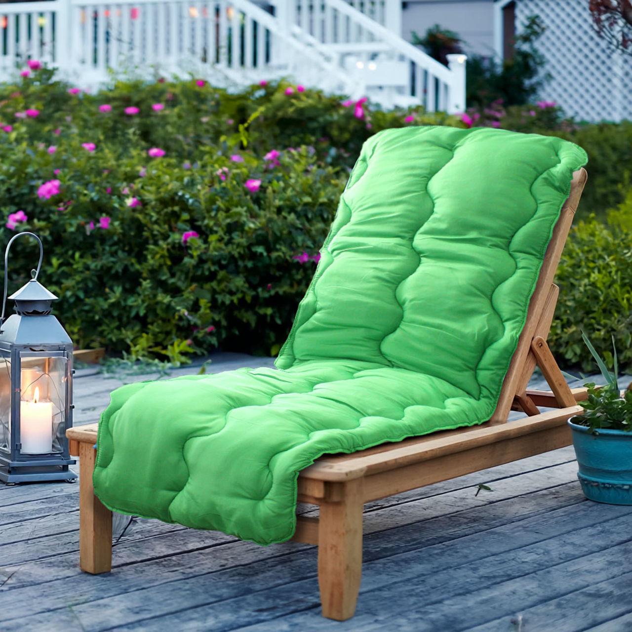 Матрас для шезлонга LITE МІ0006 190х60х10 см Зелений (162487) - фото 1 Матрас для шезлонга LITE МІ0006 190х60х10 см Зелений (162487) - фото 1