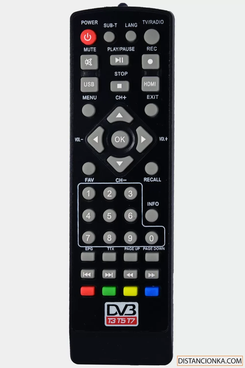 Пульт для DVB-T2 тюнера ATLANFA AT-787 (1932754338)
