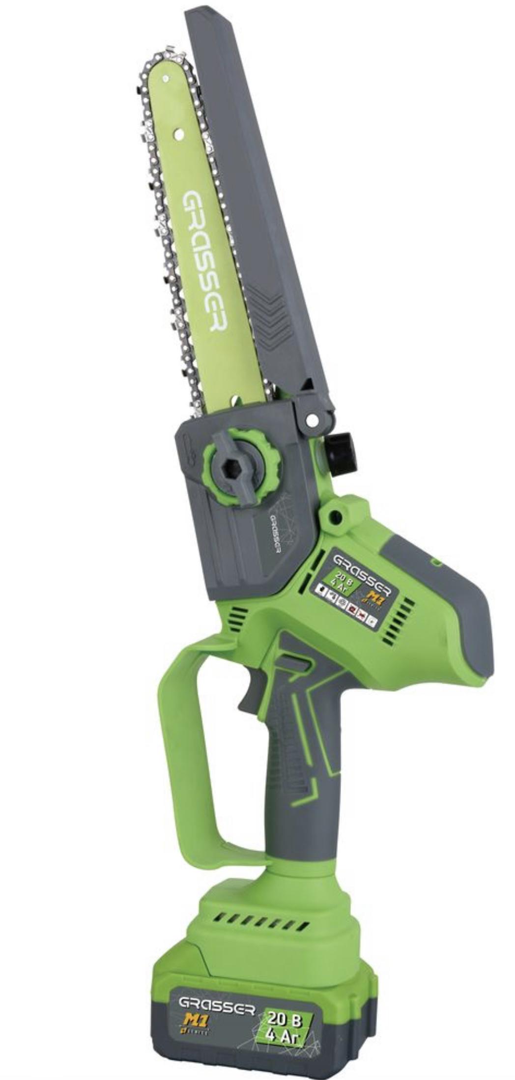 Пила ланцюгова акумуляторна Grasser GCCS 804 (27369501) - фото 2
