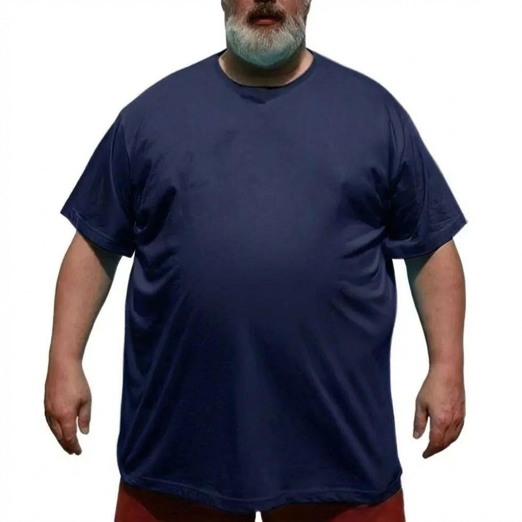 Футболка універсальна СУПЕР БАТАЛ 7XL бавовна 100% ТЕМНО СИНІЙ Футболка універсальна СУПЕР БАТАЛ 7XL бавовна 100% ТЕМНО СИНІЙ