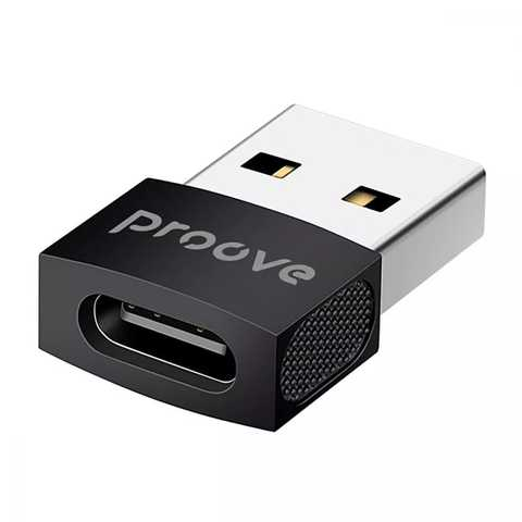 Перехідник OTG Proove Extension Type-C до USB Black (HBEX00012001)