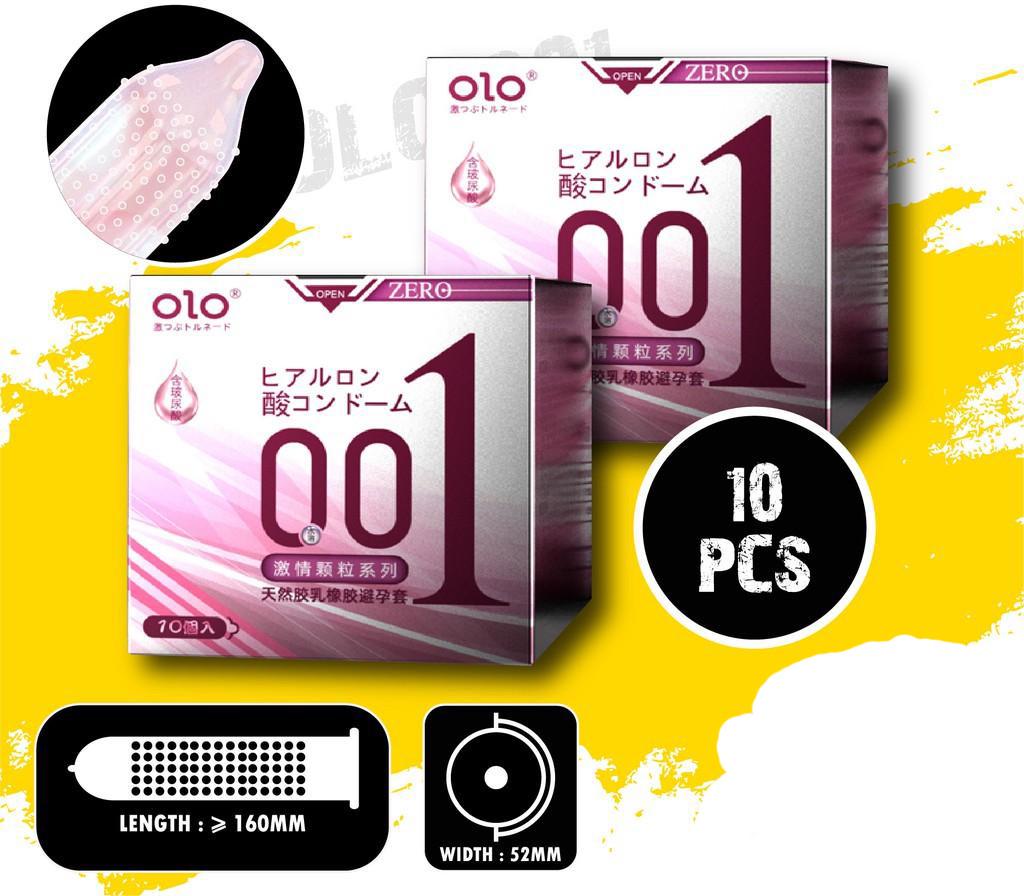 Презервативы OLO ZERO рельефные с гиалуроновой кислотой 10 шт. (OLO-001) - фото 4 Презервативы OLO ZERO рельефные с гиалуроновой кислотой 10 шт. (OLO-001) - фото 4