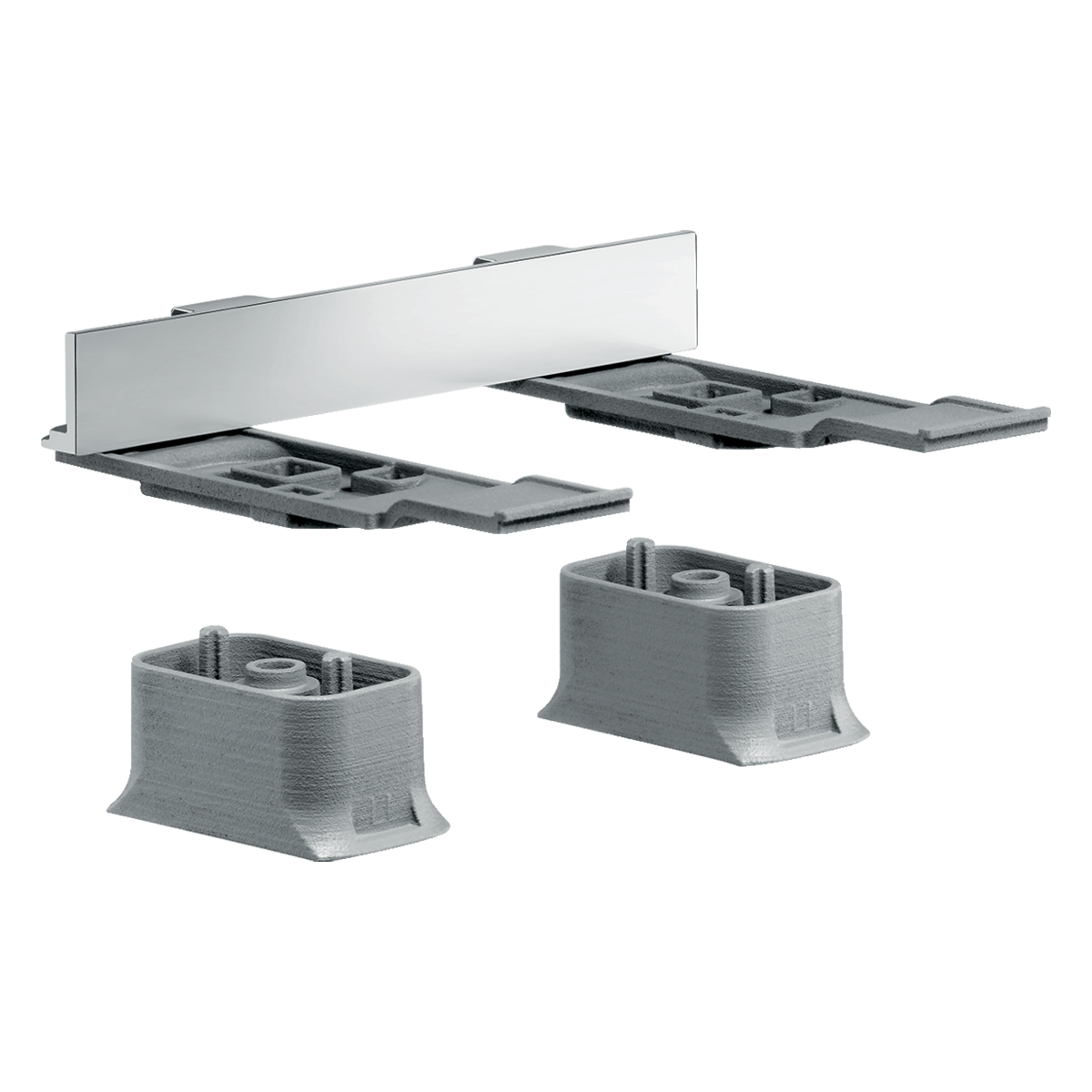 Комплект адаптерів Axor Universal для монтажу на рейлінг Chrome (42870000)