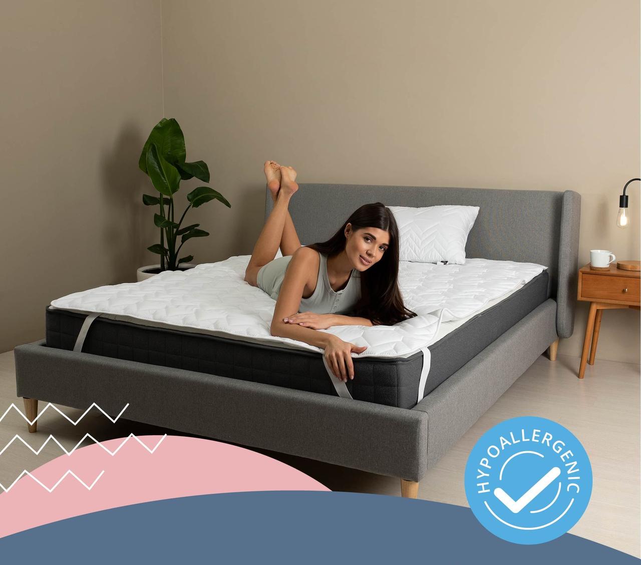 Наматрасник на резинках IDEIA Nordic Comfort 180х200 см (21312) - фото 7 Наматрасник на резинках IDEIA Nordic Comfort 180х200 см (21312) - фото 7