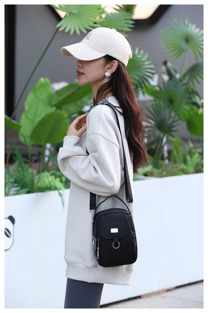 Жіноча сумка класична 10649 крос-боді Чорний (29471858) - фото 3