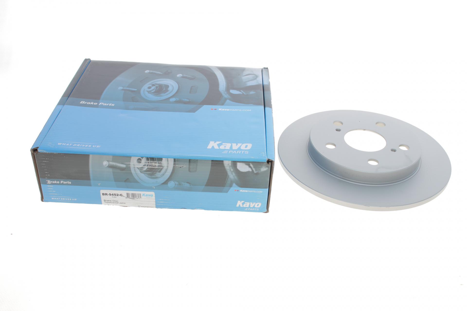 Диск тормозной задний KAVO PARTS Toyota Auris/Corolla 06-259x9 мм (BR-9452-C KAVO PARTS)