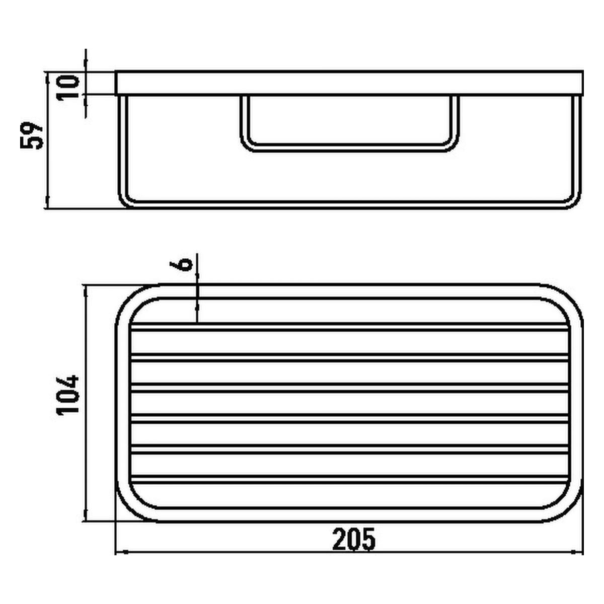 Полка настенная металлическая Emco System 02 354500108 Хром (199937) - фото 2 Полка настенная металлическая Emco System 02 354500108 Хром (199937) - фото 2