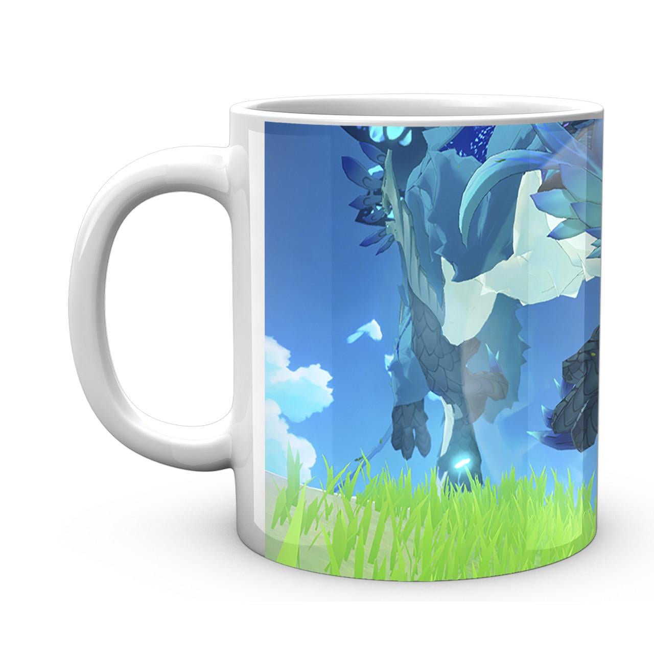 Чашка Gee! Genshin Impact Геншин Импакт Сражение против Двалина GN 02.491 Чашка Gee! Genshin Impact Геншин Импакт Сражение против Двалина GN 02.491