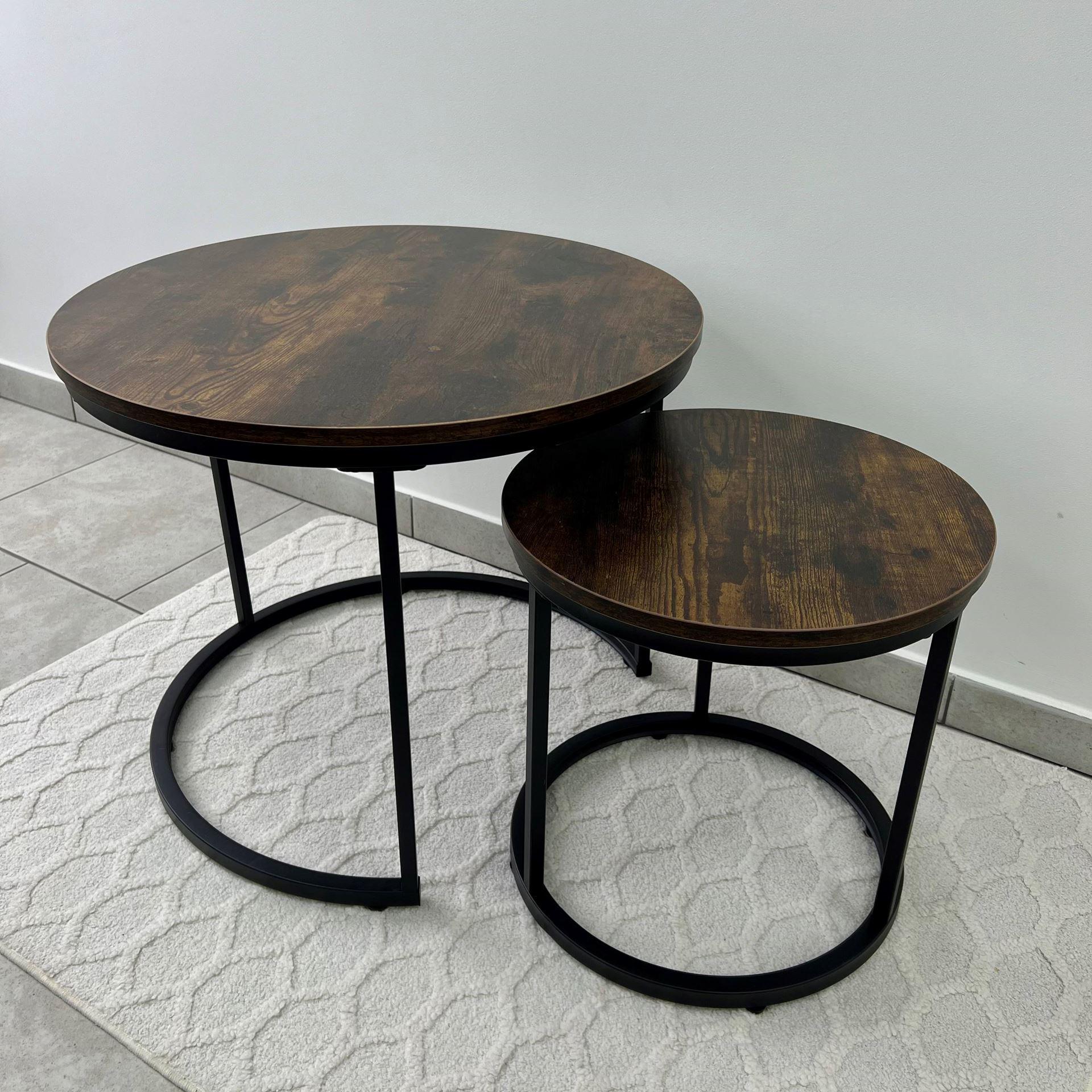 Комплект столиків Luminaria TWIN 2 шт. Горіх (29332080)